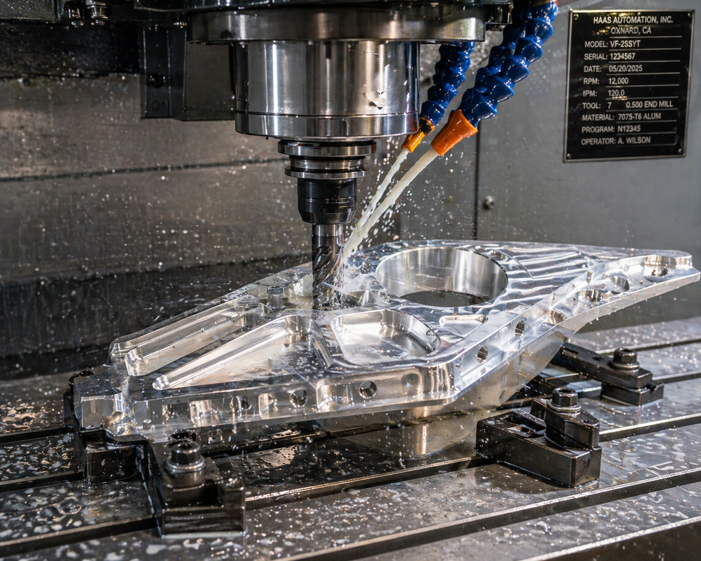 Machining Close Up